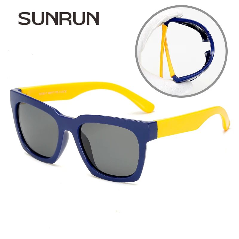 SUNRUN New Fashion Kids Polarized Sunglasses Children Brand Designer TR90 Frame Goggles Boys Girls Classic Sun Glasses S8135
SUNRUN New Fashion Kids Polarized Sunglasses Children Brand Designer TR90 Frame Goggles Boys Girls Classic Sun Glasses S8135