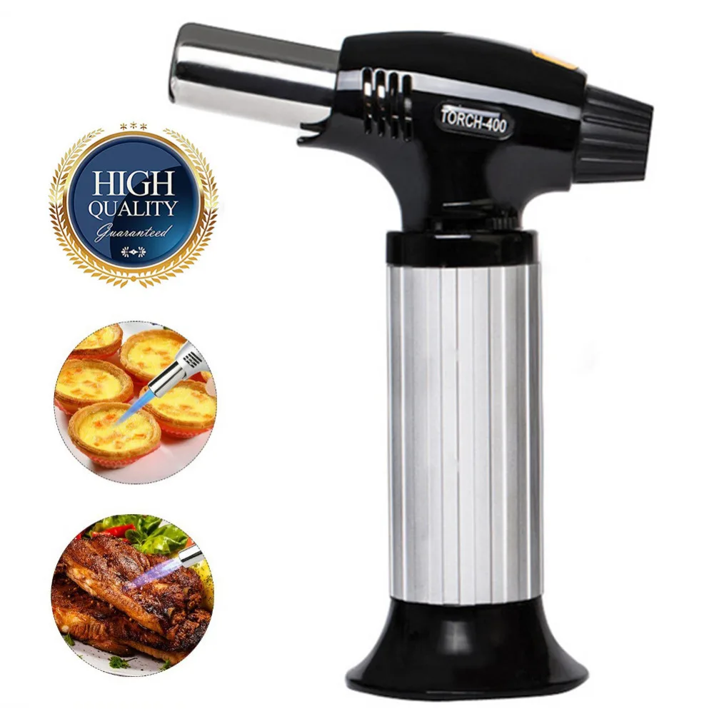 New Spray Gun Cigar Lighter Gas Cigarette Windproof Lighter Kitchen Chef Cooking Torch for Outdoor BBQ Welding Gun No Gas
New Spray Gun Cigar Lighter Gas Cigarette Windproof Lighter Kitchen Chef Cooking Torch for Outdoor BBQ Welding Gun No Gas