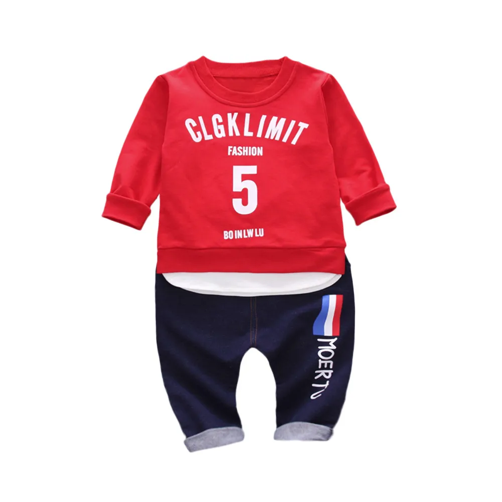 Toddler Boy Clothes 2pcs Hot Sale Toddler Infant Baby Boys Letter Long Sleeve Tops+Casual Pants Outfits Cute baby Clothes
Toddler Boy Clothes 2pcs Hot Sale Toddler Infant Baby Boys Letter Long Sleeve Tops+Casual Pants Outfits Cute baby Clothes