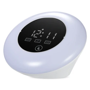 12H/24H Display RGB Color Light Desk Watch Table Clock with USB Port Digital LED Alarm Clock Touch Mirror Temperture Alarm Clock
12H/24H Display RGB Color Light Desk Watch Table Clock with USB Port Digital LED Alarm Clock Touch Mirror Temperture Alarm Clock