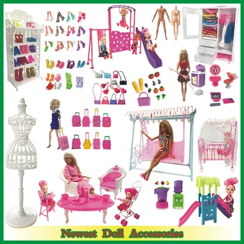 NK Mix Doll Accessories Shoes Rack Playhouse Furniture Mini Swing Play Toy For Barbie Doll Kelly Doll Kids Gift DIY Toys JJ
NK Mix Doll Accessories Shoes Rack Playhouse Furniture Mini Swing Play Toy For Barbie Doll Kelly Doll Kids Gift DIY Toys JJ