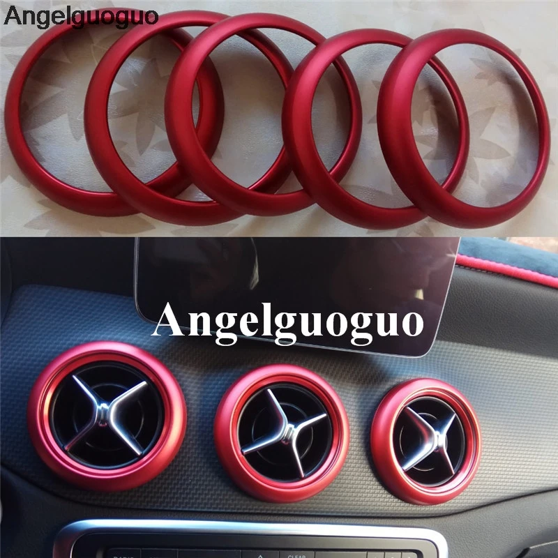 Air Condition Air Vent Outlet Ring Cover Trim Decoration for Mercedes Benz A B CLA GLA Class W246 W176 AMG Accessories
Air Condition Air Vent Outlet Ring Cover Trim Decoration for Mercedes Benz A B CLA GLA Class W246 W176 AMG Accessories