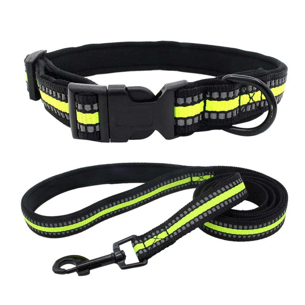 Adjustable Pet dogs Cat Collar Set Soft dog harness leash Puppy Necklace Reflective Webbing laisse chien collar para perro
Adjustable Pet dogs Cat Collar Set Soft dog harness leash Puppy Necklace Reflective Webbing laisse chien collar para perro