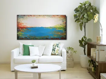 New best abstract landscape picture high quality 100 handpainted wall art unframed new design decoration oil painting on canvas
New best abstract landscape picture high quality 100 handpainted wall art unframed new design decoration oil painting on canvas