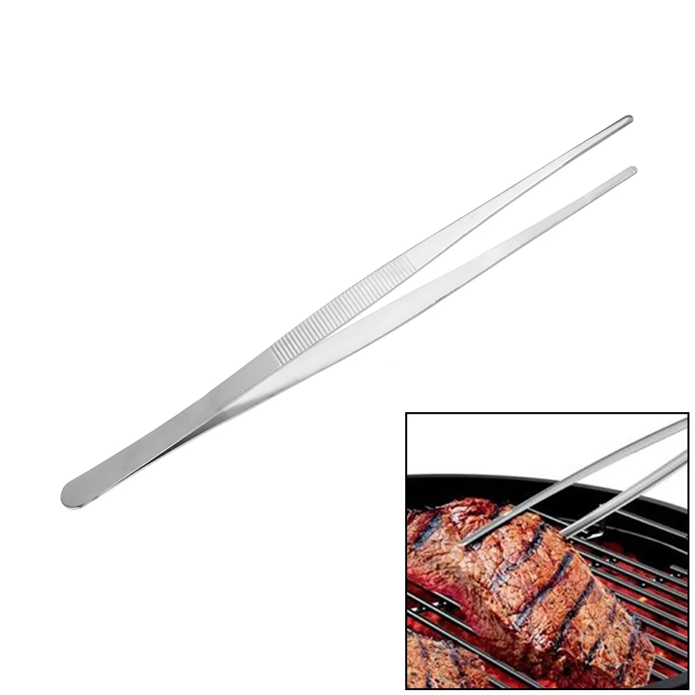 1PC New Barbecue Tongs Food Clip Kitchen Gadgets Stainless Steel Tweezers Clip Barbecue Buffet BBQ Accessories Restaurant Tools
1PC New Barbecue Tongs Food Clip Kitchen Gadgets Stainless Steel Tweezers Clip Barbecue Buffet BBQ Accessories Restaurant Tools