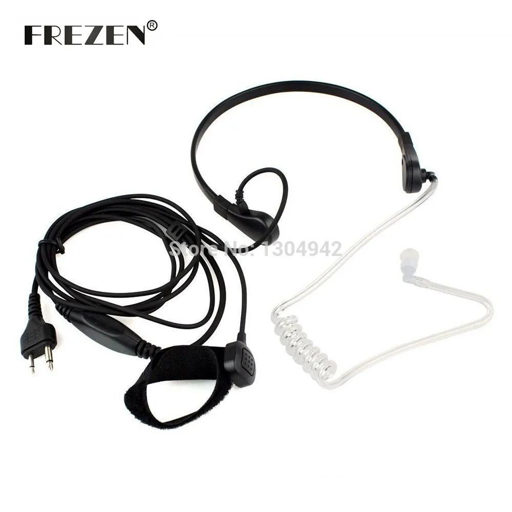 Throat Mic Microphone Covert Acoustic Tube Bodyguard FBI Earpiece Headset with Finger PTT 2PIN for Icom Maxon Yaesu Vertex Radio
Throat Mic Microphone Covert Acoustic Tube Bodyguard FBI Earpiece Headset with Finger PTT 2PIN for Icom Maxon Yaesu Vertex Radio