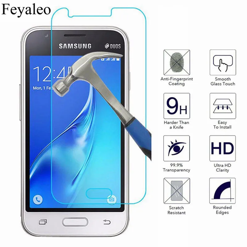 J1 Mini 9H закаленное стекло для Samsung Galaxy (2016) Nxt J105 J105F J105H Защитная пленка экрана |