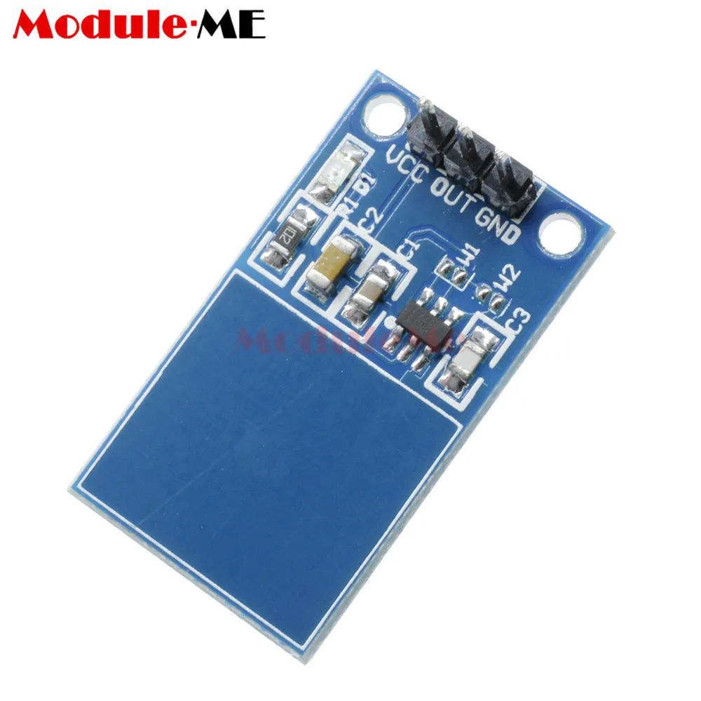TTP223 Capacitive Touch Key Switch Module Voltage 2.0V-5.5V Digital Touch Sensor IC Module Board For Arduino
TTP223 Capacitive Touch Key Switch Module Voltage 2.0V-5.5V Digital Touch Sensor IC Module Board For Arduino