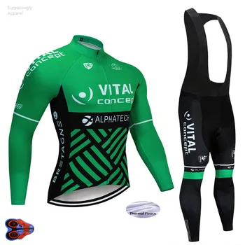 Winter 2019 TEAM VITAL Cycling Jersey 9D Pad Pants Suit Ropa Ciclismo Men Windproof Thermal Fleece Bicycle Maillot Culotte Wear
Winter 2019 TEAM VITAL Cycling Jersey 9D Pad Pants Suit Ropa Ciclismo Men Windproof Thermal Fleece Bicycle Maillot Culotte Wear