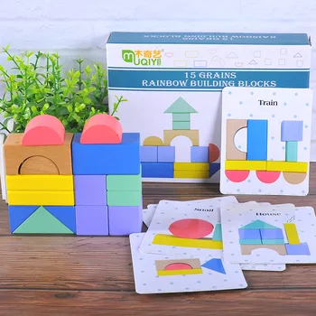Baby Educational Toys Blocks Wood Learning Blocks Tangram Building Blocks Children Wooden Toys Gift Geometry Toy Kids
Baby Educational Toys Blocks Wood Learning Blocks Tangram Building Blocks Children Wooden Toys Gift Geometry Toy Kids