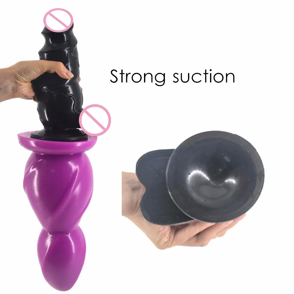 Силиконовый Фаллоимитатор На Присоске