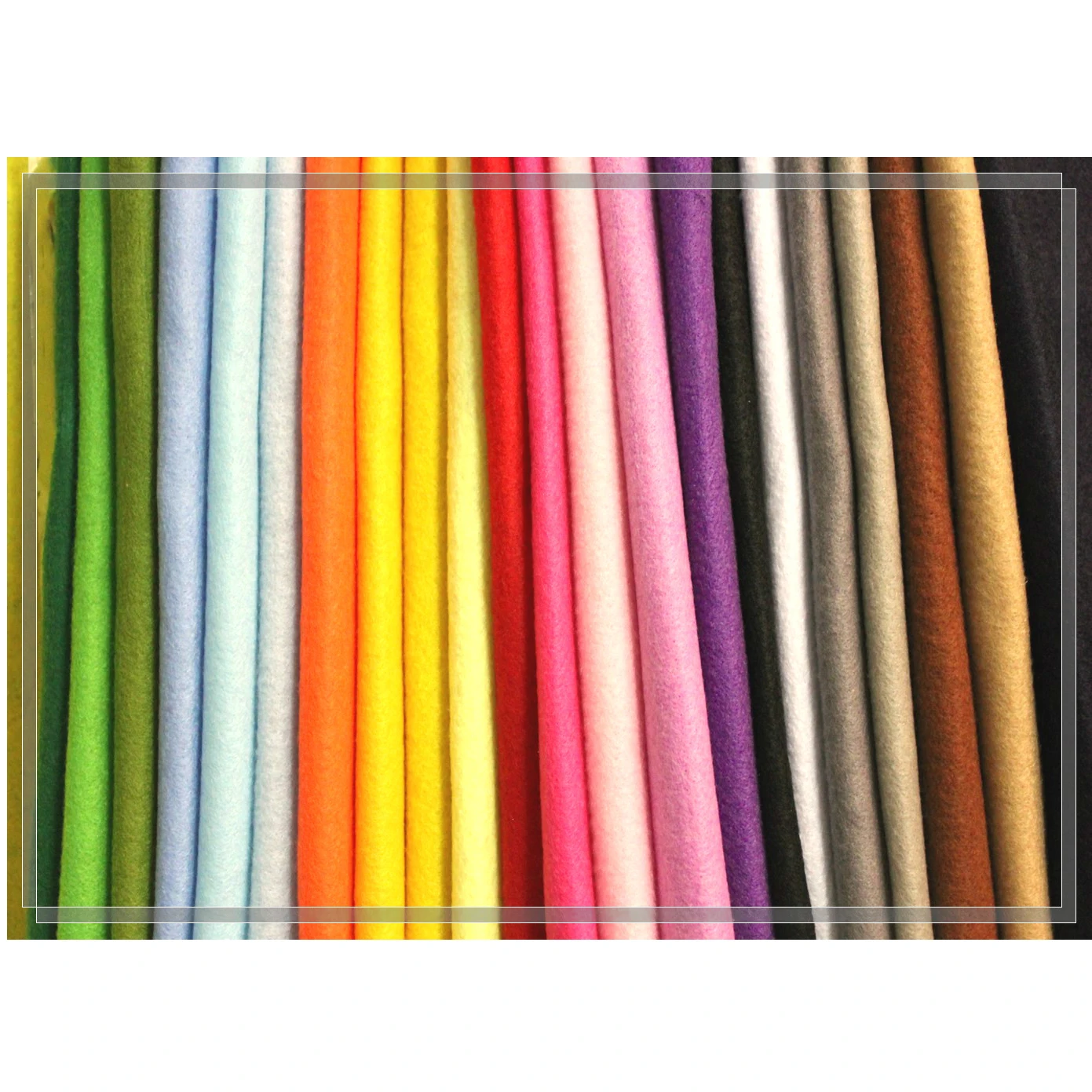 One Yard Soft Felt Fabric Polyester Wool Felt for Handmade Sewing DIY Doll Fabric Handcraft Material 90X90cm
One Yard Soft Felt Fabric Polyester Wool Felt for Handmade Sewing DIY Doll Fabric Handcraft Material 90X90cm