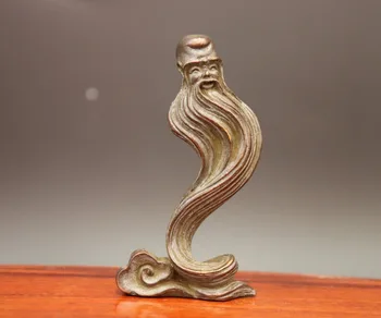 9 CM Chinese Pure red Copper Handwork God of longevity Old Man abstract Statue
9 CM Chinese Pure red Copper Handwork God of longevity Old Man abstract Statue