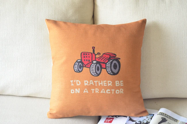 "i'd rather be on a tractor "Tractor Pillow cover,Car cushion Linen PIllow case Office Pillows Home Decorative sofa cushion
"i'd rather be on a tractor "Tractor Pillow cover,Car cushion Linen PIllow case Office Pillows Home Decorative sofa cushion