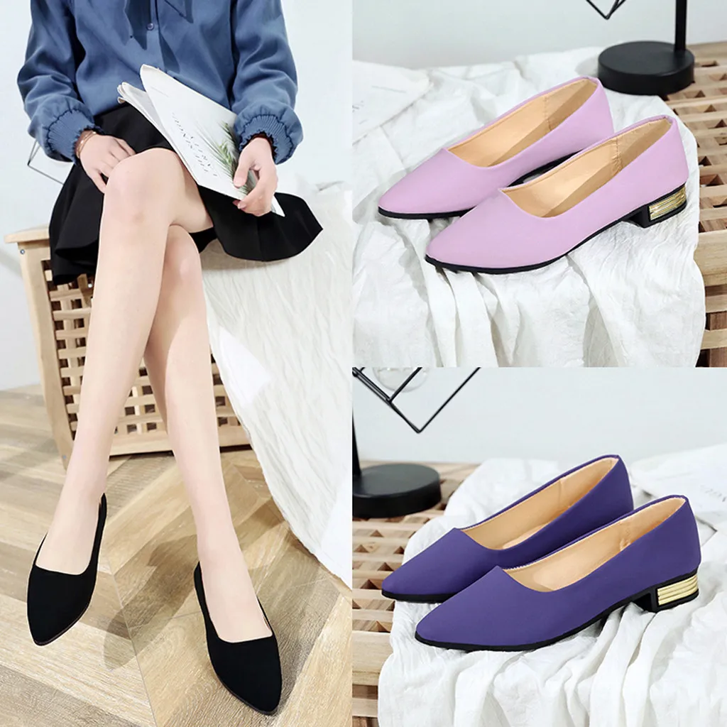 MUQGEW Women's Ladies Spring And Autumn Fashion Hot Style Casual Pure Color Flat Point Toe Thin shoes Female Footwear 2019 Daily
MUQGEW Women's Ladies Spring And Autumn Fashion Hot Style Casual Pure Color Flat Point Toe Thin shoes Female Footwear 2019 Daily