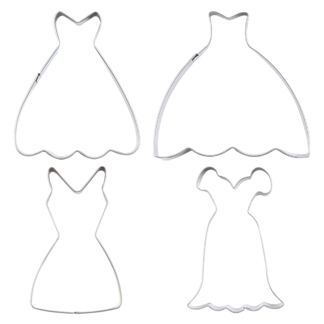Useful Girl Wedding Dress Shape Stainless Steel Cookies Cutters Mold Fondant Cake Cutter Kitchen Baking Cake Decorating Tools
Useful Girl Wedding Dress Shape Stainless Steel Cookies Cutters Mold Fondant Cake Cutter Kitchen Baking Cake Decorating Tools