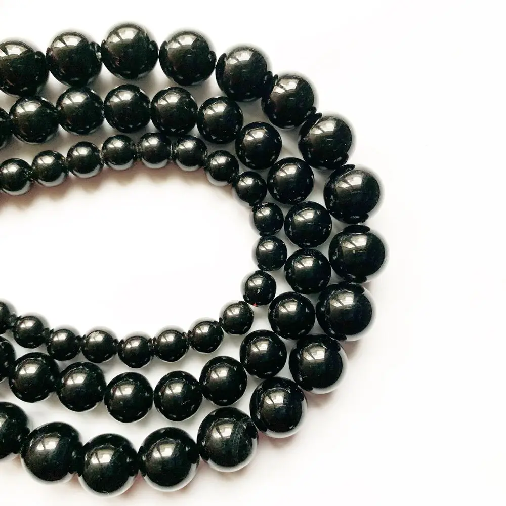 Natural Black Obsidian Crystal Stone Carved Beads Strand for Jewelry Making Diy Bracelet Necklace 4mm 6mm 8mm 10mm 12mm
Natural Black Obsidian Crystal Stone Carved Beads Strand for Jewelry Making Diy Bracelet Necklace 4mm 6mm 8mm 10mm 12mm