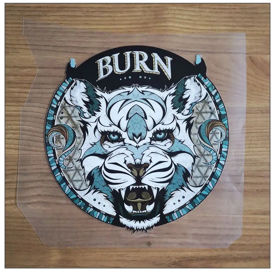 Large Animal Patches Stickers A-level Washable Large Fox Dog Tiger Leopard Heat Patch Transfer Iron On Patch For Clothes Fabric (13)