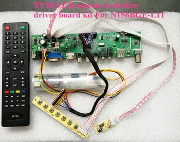 New T.VST56 board for N156BGE-L11 LCD LED screen controller board (TV+HDMI+VGA+CVBS+USB) Driver Board
New T.VST56 board for N156BGE-L11 LCD LED screen controller board (TV+HDMI+VGA+CVBS+USB) Driver Board