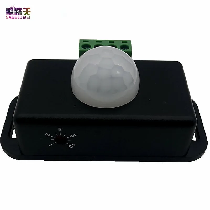 best price 1pcs DC12V-24V 8A Body Infrared PIR Motion Sensor Switch For 5050 3528 5630 3014 LED Light Strip Automatic led dimmer
best price 1pcs DC12V-24V 8A Body Infrared PIR Motion Sensor Switch For 5050 3528 5630 3014 LED Light Strip Automatic led dimmer