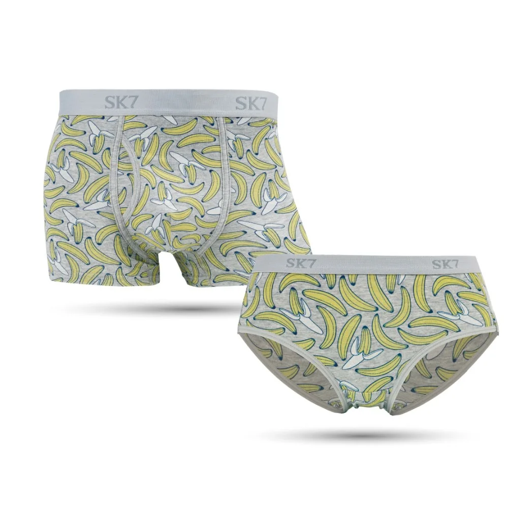 Banana Lovers Underwear 100% Cotton Pants For Male Female Men Boxers Women Knickers Couple Panties Valentine's Christmas Gift
Banana Lovers Underwear 100% Cotton Pants For Male Female Men Boxers Women Knickers Couple Panties Valentine's Christmas Gift
