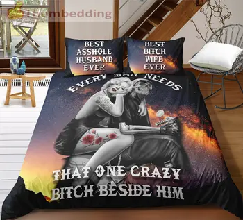 Thumbedding Dropship Sexy Girl Beside Skull Bedding Set 100% Microfiber Innovative Unique Designed 3D Duvet Cover Set
Thumbedding Dropship Sexy Girl Beside Skull Bedding Set 100% Microfiber Innovative Unique Designed 3D Duvet Cover Set