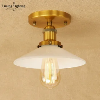 Loft Style Retro Edison Industrial LED Ceiling Lamp Antique Iron Glass Vintage Ceiling Light Fixtures Home Lighting Luminaria
Loft Style Retro Edison Industrial LED Ceiling Lamp Antique Iron Glass Vintage Ceiling Light Fixtures Home Lighting Luminaria