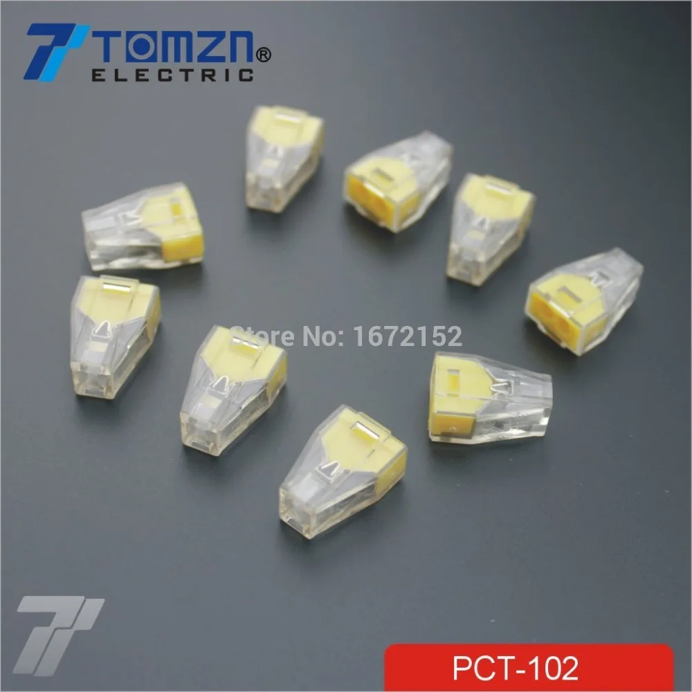 20 pcs PCT-102 Push wire wiring connector For Junction box 2 pin conductor terminal block
20 pcs PCT-102 Push wire wiring connector For Junction box 2 pin conductor terminal block