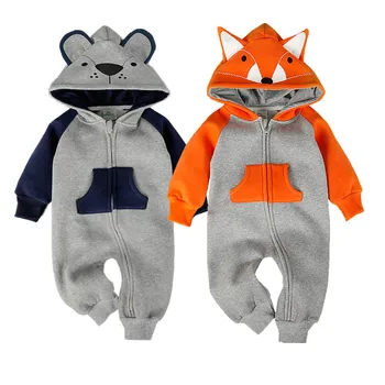 New Fashion Animal Baby Romper Fox Infant Clothing Baby Boy Girl Clothes Cute Cartoon Bear Warm Jumpsuit Lovely Kids Costume
New Fashion Animal Baby Romper Fox Infant Clothing Baby Boy Girl Clothes Cute Cartoon Bear Warm Jumpsuit Lovely Kids Costume