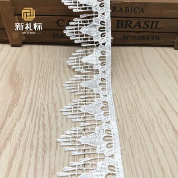 15Yards High Quality African Corded Lace Embroidered Lace Trim Scallop Tassel Lace Fringe Trimming Sewing Pizzo Dentelle Blanche
15Yards High Quality African Corded Lace Embroidered Lace Trim Scallop Tassel Lace Fringe Trimming Sewing Pizzo Dentelle Blanche