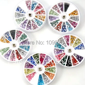 New Arrival 5pcs Different styles Nail Art 3D DIY Rhinestones Decoration High Quality
New Arrival 5pcs Different styles Nail Art 3D DIY Rhinestones Decoration High Quality