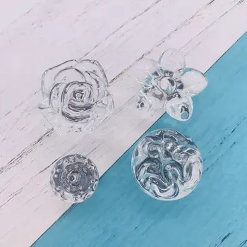 8pcs Flower Shaped Clear Crystal Handles Shoebox Cabinet Handles Closet Door Drawer Knobs Wardrobe Pulls Pullers Cute for Kids 
8pcs Flower Shaped Clear Crystal Handles Shoebox Cabinet Handles Closet Door Drawer Knobs Wardrobe Pulls Pullers Cute for Kids