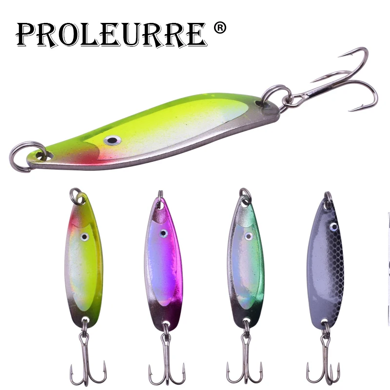 4 Pcs/Lot 5cm 6.5g Fishing Lure Sequin Spoon Noise Treble Hook Metal artificial Hard Bait Fishing Tackle accessory ST-190
4 Pcs/Lot 5cm 6.5g Fishing Lure Sequin Spoon Noise Treble Hook Metal artificial Hard Bait Fishing Tackle accessory ST-190