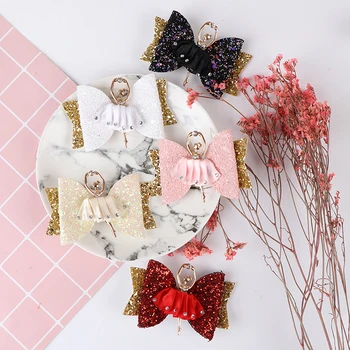 Sparkle Thumblina Ballerina Glitter Bow Sparkly Hair Clip for Women Girls Hairpin Children Kids Barrettes Hair Accessories
Sparkle Thumblina Ballerina Glitter Bow Sparkly Hair Clip for Women Girls Hairpin Children Kids Barrettes Hair Accessories