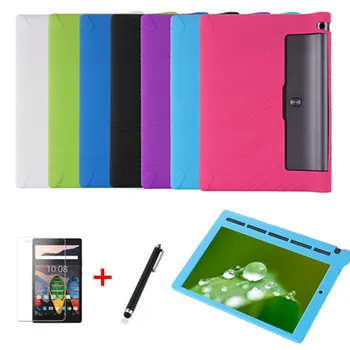 Case For Lenovo YOGA Tab 3 10 X50 YT3-X50L X50M 10.0 inch tablet Soft Silicone Back Cover Protective Shell+Sreen protector+pen
Case For Lenovo YOGA Tab 3 10 X50 YT3-X50L X50M 10.0 inch tablet Soft Silicone Back Cover Protective Shell+Sreen protector+pen