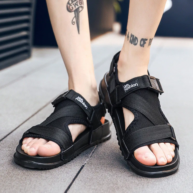 Man Beach Sandals 2019 Summer Gladiator Men's Outdoor Shoes Roman Men Casual Shoe Flip Flops Fashion Slippers Flat Plus Size 46
Man Beach Sandals 2019 Summer Gladiator Men's Outdoor Shoes Roman Men Casual Shoe Flip Flops Fashion Slippers Flat Plus Size 46