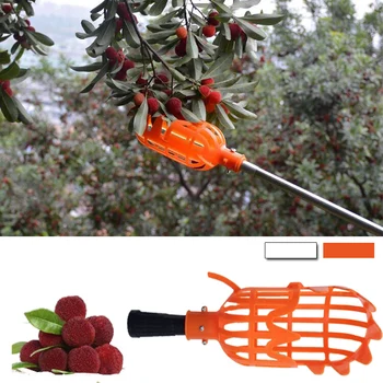 Gardening Picking Tool Fruit Catcher Safety PP Plastic Fruit Picker Garden Supplies Useful Apple Peach Plum Picking Tools
Gardening Picking Tool Fruit Catcher Safety PP Plastic Fruit Picker Garden Supplies Useful Apple Peach Plum Picking Tools