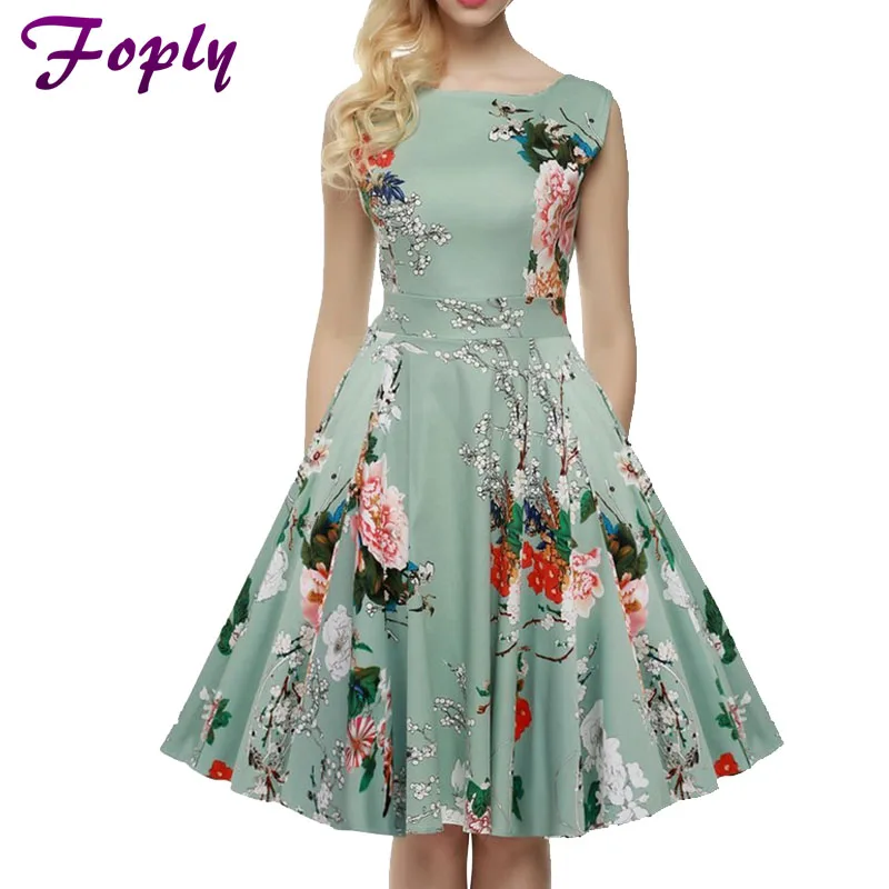 Good Quality 2017 New Fashion Summer Dresses Sleeveless Printing Casual Dress Classic O-neck Women Dresses 12 Different Colors
Good Quality 2017 New Fashion Summer Dresses Sleeveless Printing Casual Dress Classic O-neck Women Dresses 12 Different Colors