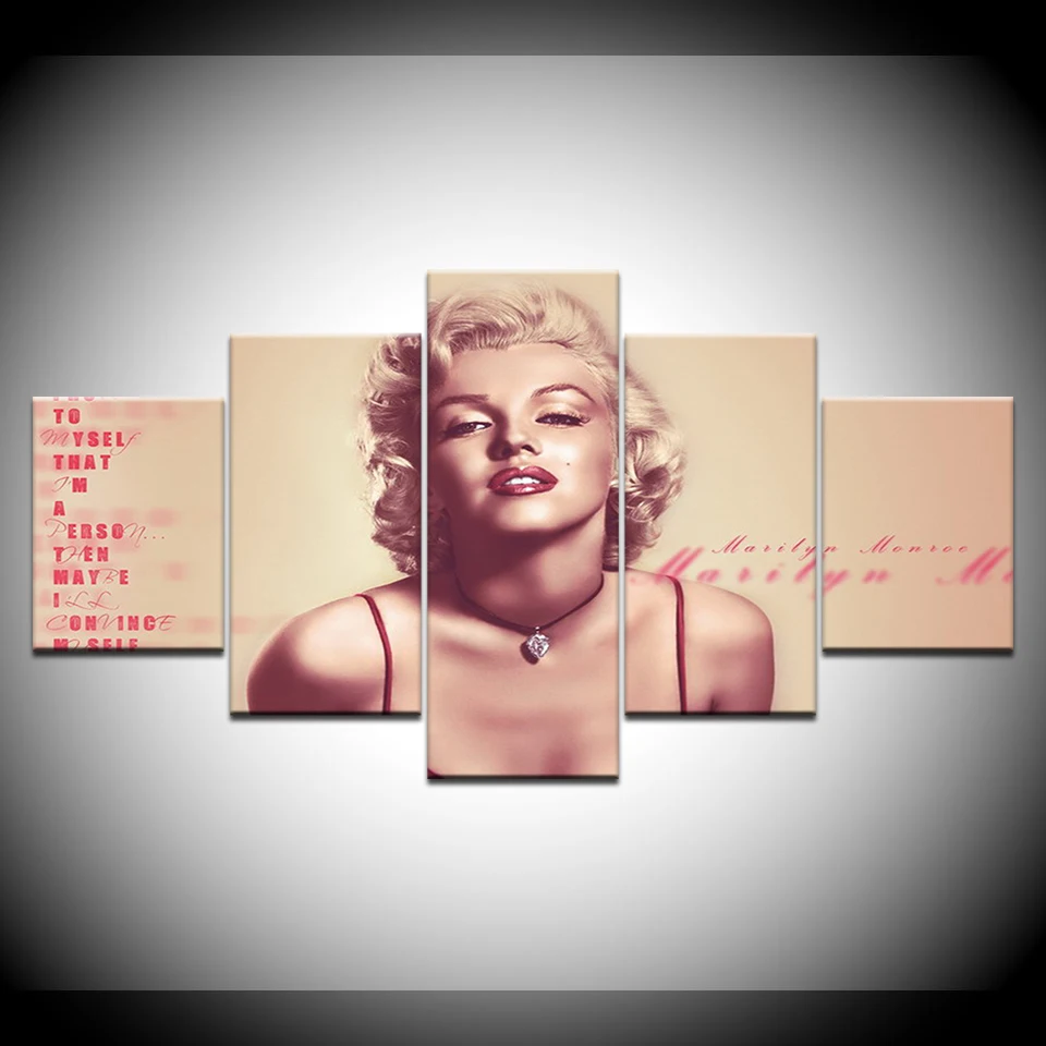 5 Pieces Canvas Prints marilyn monroe painting Wall Modular Art Panels Poster Pictures For Living Room Decor Artwork
5 Pieces Canvas Prints marilyn monroe painting Wall Modular Art Panels Poster Pictures For Living Room Decor Artwork