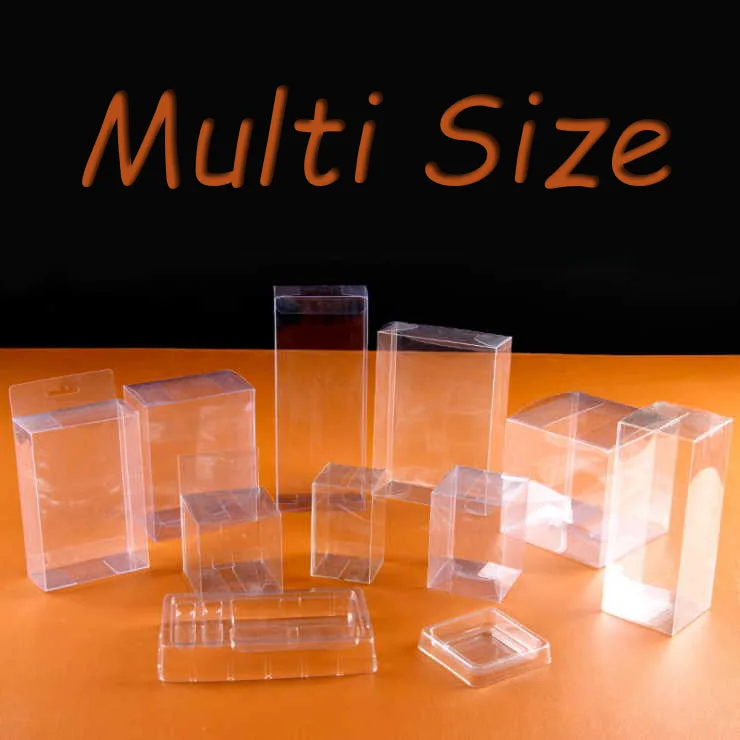 10Pcs Promotion Size Large Clear Gift Box Plastic Packaging Boxes for Small Favors Transparent PVC Box Wedding Candy Boxes 10/19
10Pcs Promotion Size Large Clear Gift Box Plastic Packaging Boxes for Small Favors Transparent PVC Box Wedding Candy Boxes 10/19
