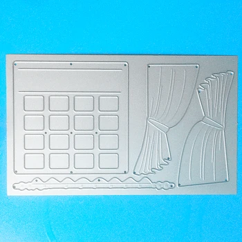 YLCD1006 Window Metal Cutting Dies For Scrapbooking Stencils DIY Album Cards Decoration Embossing Folder Die Cuts Template New
YLCD1006 Window Metal Cutting Dies For Scrapbooking Stencils DIY Album Cards Decoration Embossing Folder Die Cuts Template New