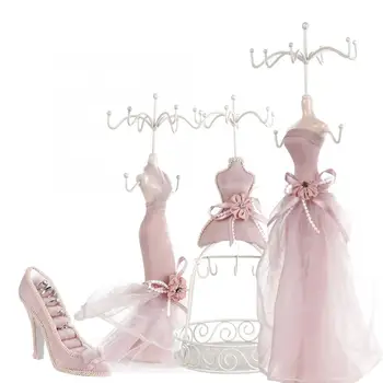 Creative Jewelry Rack Model Dress High-heeled Shoes Earring Necklace Ring Jewelry Holder Stand Display Organizer i
Creative Jewelry Rack Model Dress High-heeled Shoes Earring Necklace Ring Jewelry Holder Stand Display Organizer i