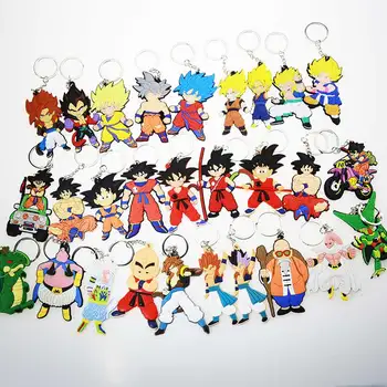 New Cartoon Anime Dragon Ball Keychain Son Goku Super Saiyan Silicone PVC Keychain Action Figure Pendant Keyring Collection Toy
New Cartoon Anime Dragon Ball Keychain Son Goku Super Saiyan Silicone PVC Keychain Action Figure Pendant Keyring Collection Toy