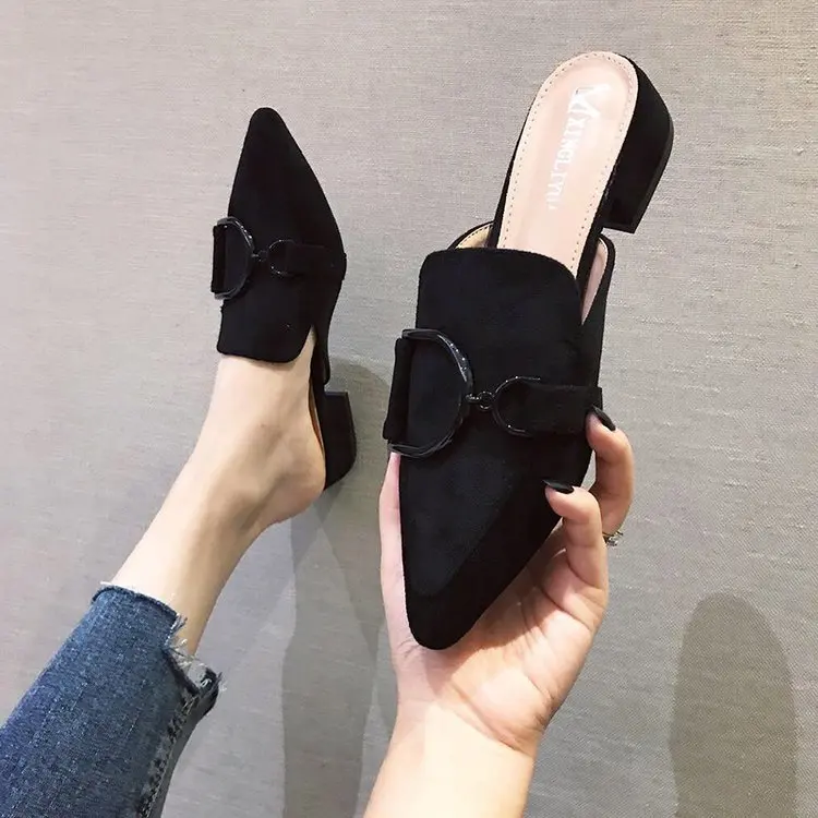 closed toe fur slides Slip-On Solid Color women slipper Flock Single cusp shoe loafer Concise flat sandals mules 2019 korean
closed toe fur slides Slip-On Solid Color women slipper Flock Single cusp shoe loafer Concise flat sandals mules 2019 korean
