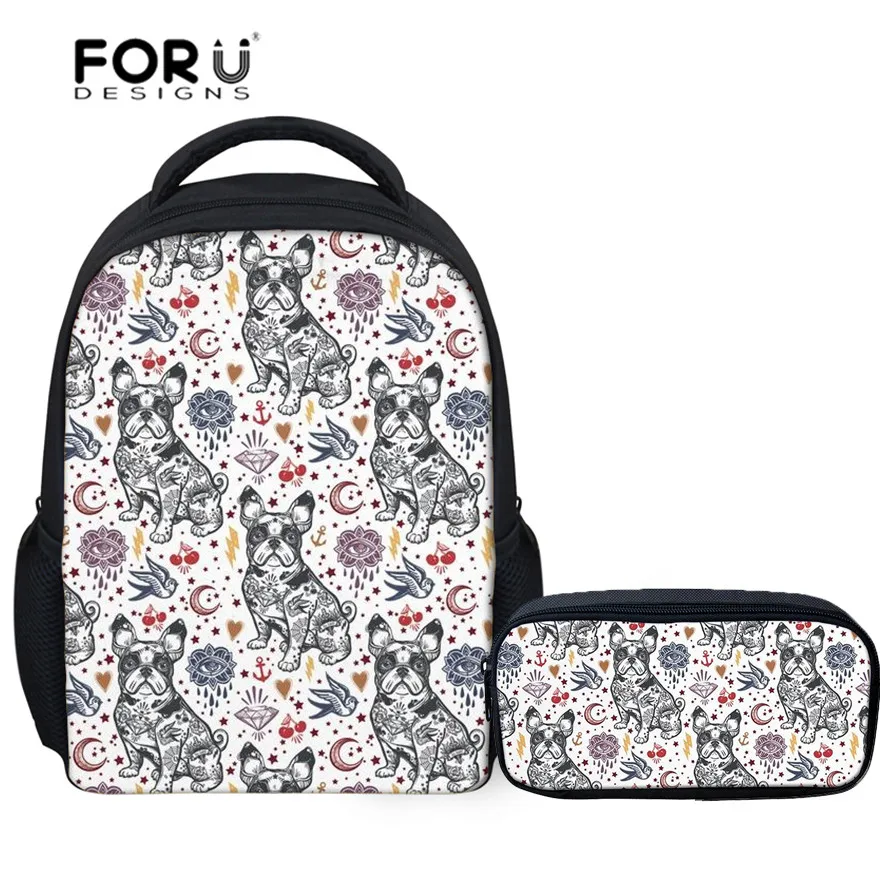 FORUDESIGNS French Bulldog Printing School Bags for Girls Children Backpacks Infant Kids Baby School Satchel Mochila Infantil
FORUDESIGNS French Bulldog Printing School Bags for Girls Children Backpacks Infant Kids Baby School Satchel Mochila Infantil