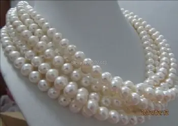 Wholesale free shipping >>100" 8-9mm AAA WHITE Freshwater Round PEARL NECKLACE
Wholesale free shipping >>100" 8-9mm AAA WHITE Freshwater Round PEARL NECKLACE