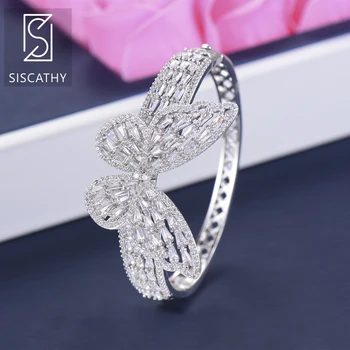 SISCATHY Fashion Butterfly Shape Bracelet Cubic Zirconia Nigerian Women Bridal Wedding Bangle Jewelry pulseras mujer moda 2019
SISCATHY Fashion Butterfly Shape Bracelet Cubic Zirconia Nigerian Women Bridal Wedding Bangle Jewelry pulseras mujer moda 2019