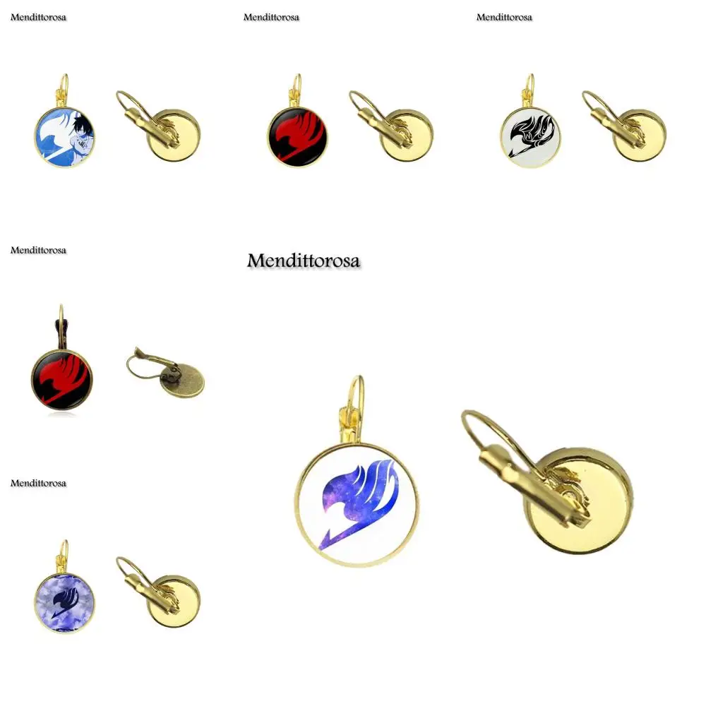 Mendittorosa Paper Fairy Tail Glass Cabochon Anime Jewelry With Bronze/Silver/Golden Clip Ear Hook Drop Earrings
Mendittorosa Paper Fairy Tail Glass Cabochon Anime Jewelry With Bronze/Silver/Golden Clip Ear Hook Drop Earrings