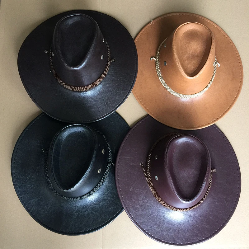 Role Playing Double-Sided Western Cowboy Hat Leather Europe America Style Red Death 2 Redemption Classic Game Character Hat
Role Playing Double-Sided Western Cowboy Hat Leather Europe America Style Red Death 2 Redemption Classic Game Character Hat