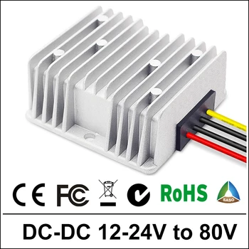 Power Supply Converter DC/DC Step-up 12V/24V to 80V 1.5A Waterproof Control Car Module Inverter Size 74*74*32mm
Power Supply Converter DC/DC Step-up 12V/24V to 80V 1.5A Waterproof Control Car Module Inverter Size 74*74*32mm